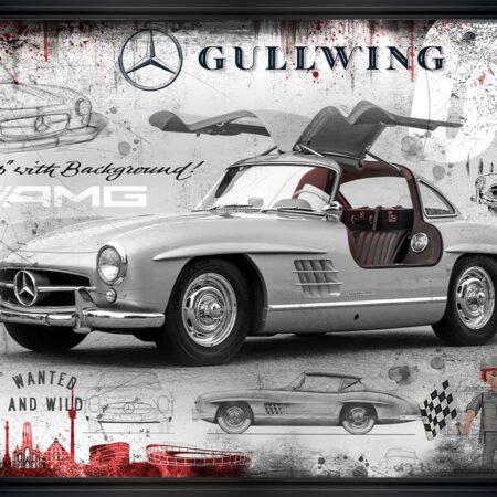 Tableau 300SL BLACK & WHITE by RUBIX