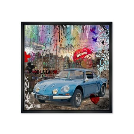Tableau UNE ALPINE A HONFLEUR by RUBIX