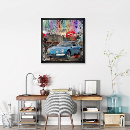 Tableau UNE ALPINE A HONFLEUR by RUBIX – Image 2