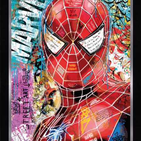 Tableau Spider Man by ROMARIC - 70 x 100cm