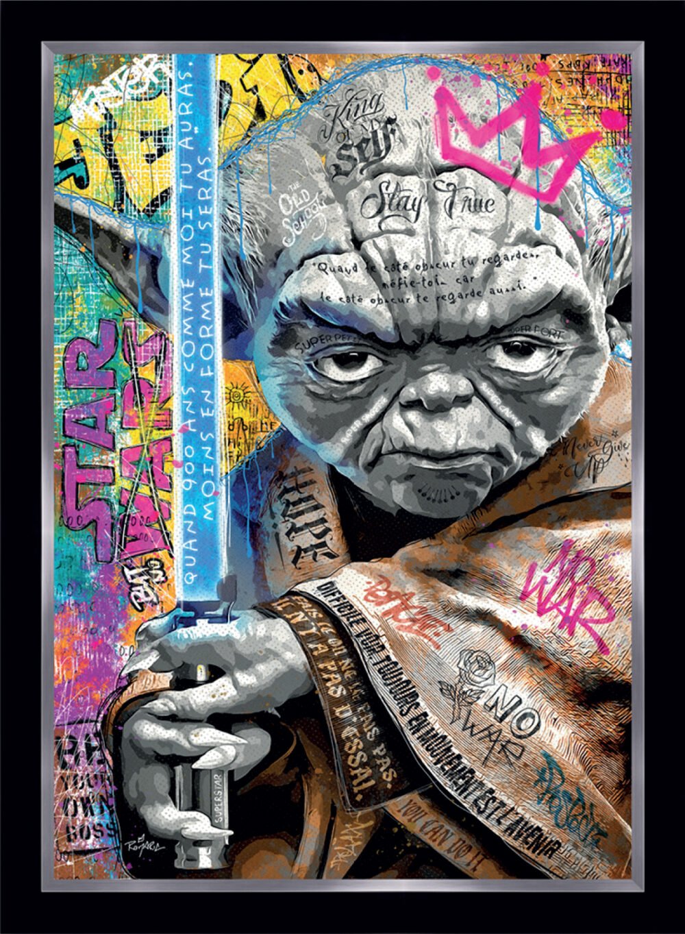 Tableau Yoda by ROMARIC